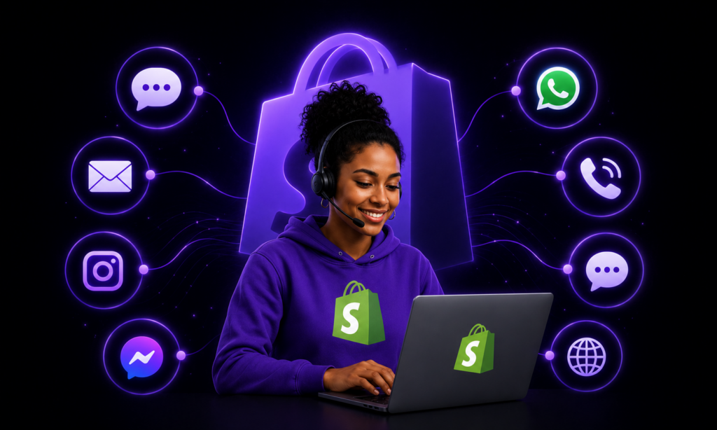 Multi-Platform AI Customer Service Agent for Shopify