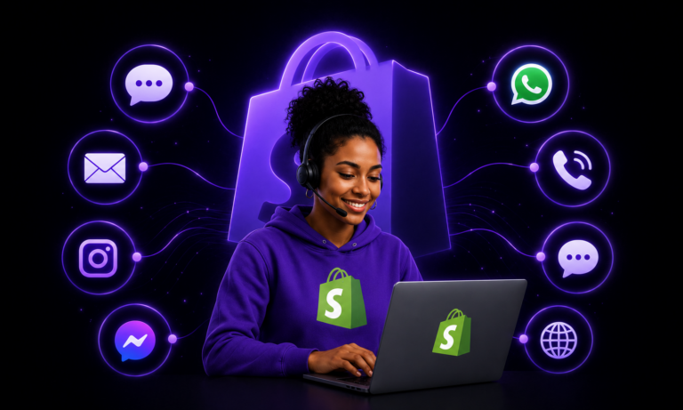 Multi-Platform AI Customer Service Agent for Shopify